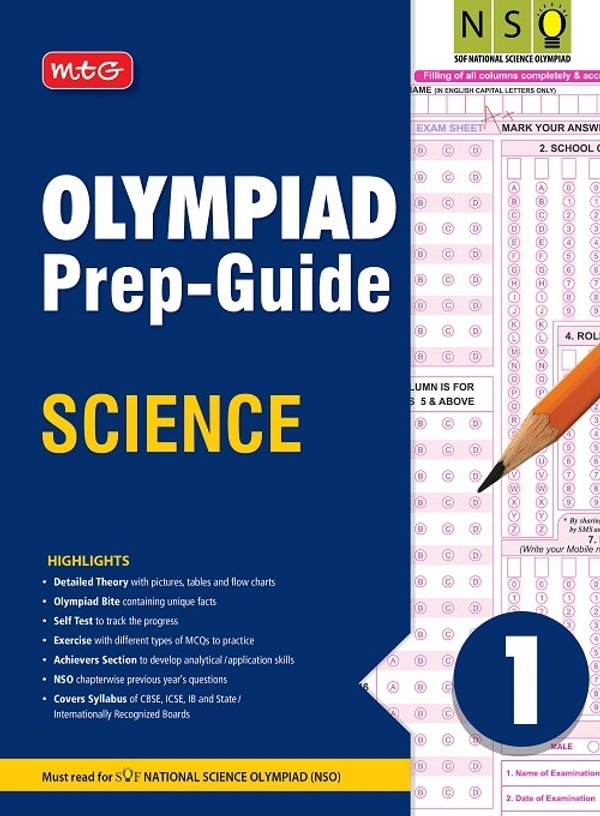 Olympiad Prep Guide SCIENCE ; Class 1 - MTG TEAM