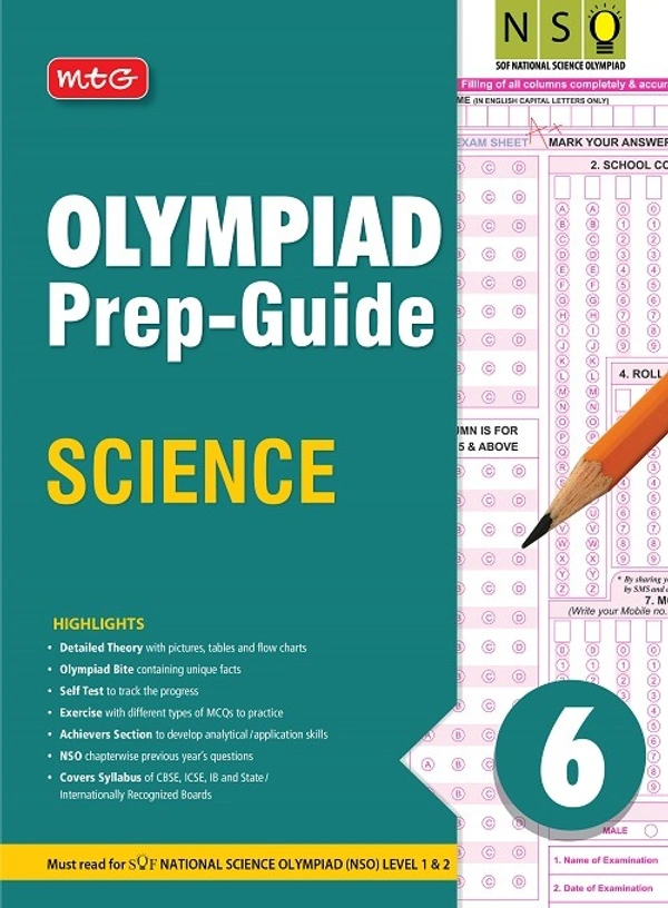Olympiad Prep Guide SCIENCE ; Class 6 - MTG TEAM