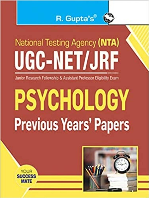 R Gupta Psychology  NTA NET/ JRF Solved Paper with Paper 1+2 - R Gupta Expert Panel, English Version