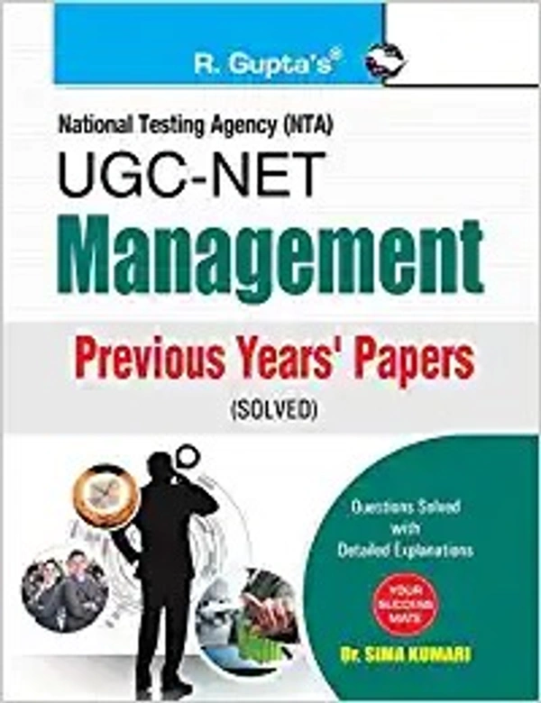 R Gupta Management NTA NET/ JRF Solved Paper with Paper 1+2 - R Gupta Expert Panel, English Version