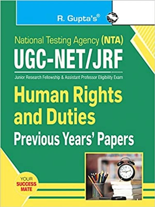 R Gupta Human Rights NTA NET/ JRF Solved Paper with Paper 1+2 - R Gupta Expert Panel, English Version