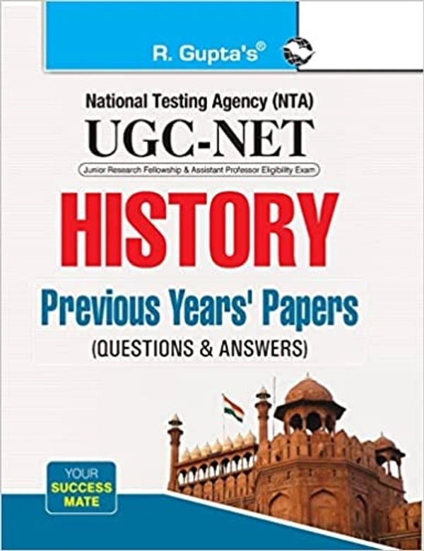 R Gupta History NTA NET/ JRF Solved Paper with Paper 1+2 - R Gupta Expert Panel, English Version