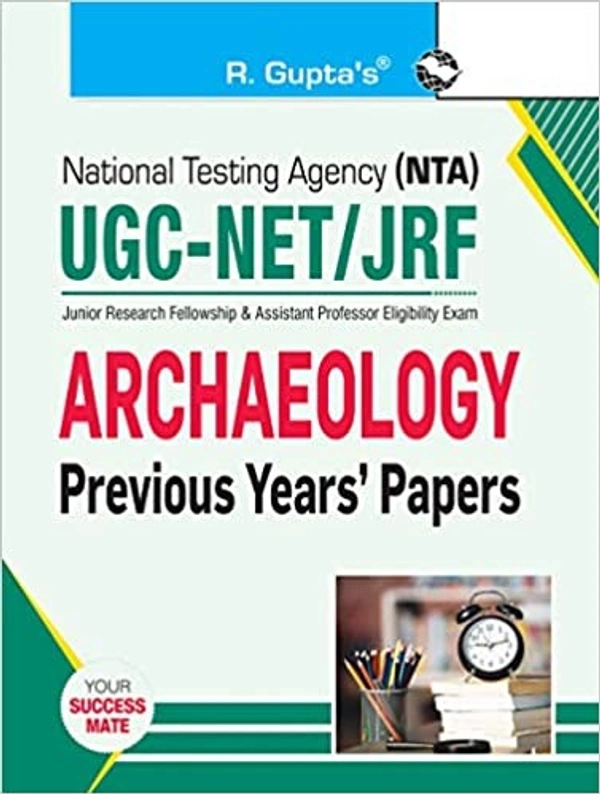 R Gupta Archaelogy NTA NET/ JRF Solved Paper with Paper 1+2 - R Gupta Expert Panel, English Version