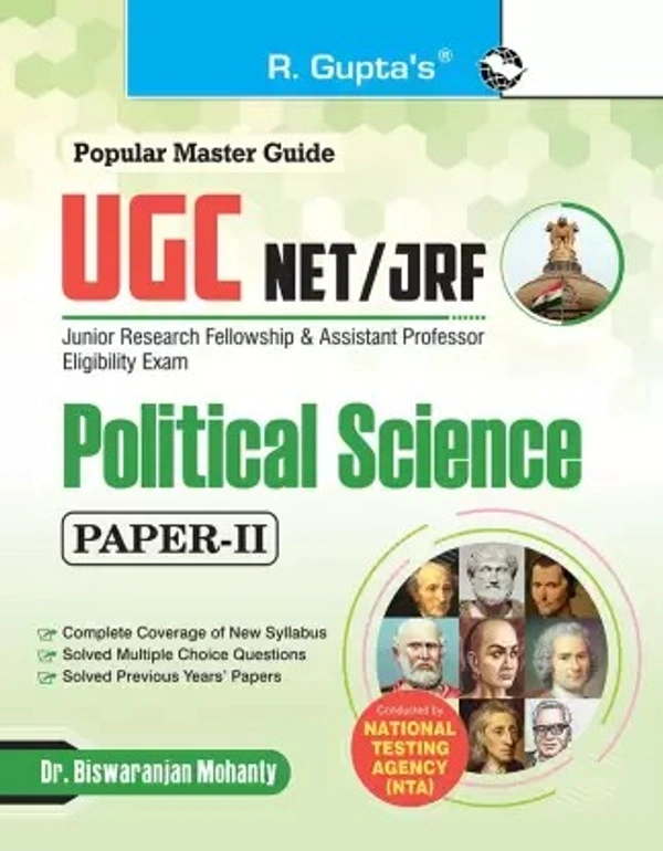 R Gupta Political Science NTA NET/ JRF Preparation Guide with Paper 2 - R Gupta Expert Panel, English Version