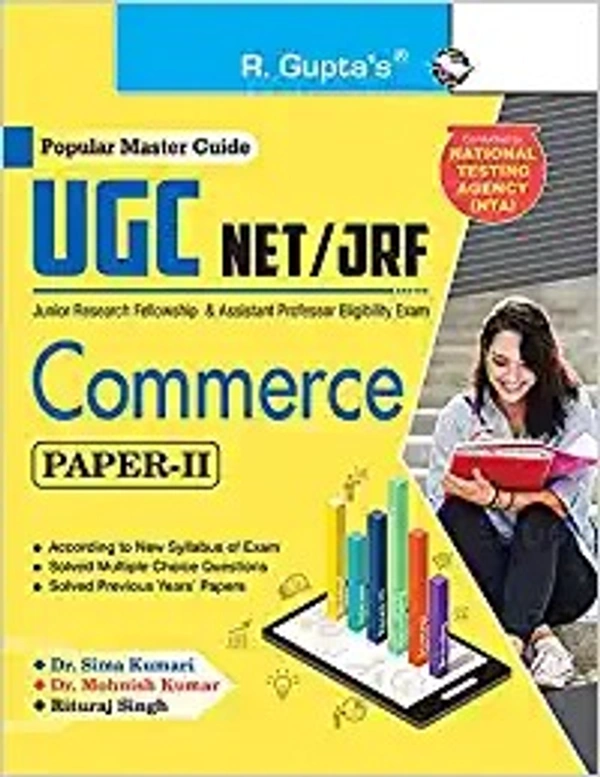 R Gupta Commerce NTA NET/ JRF Preparation Guide with Paper 2 - R Gupta Expert Panel, English Version