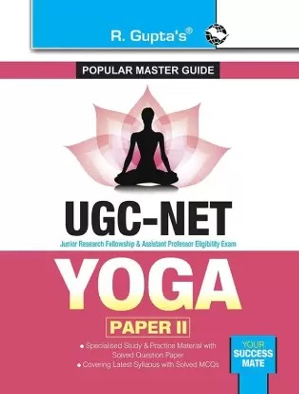 R Gupta Yoga NTA NET/ JRF Preparation Guide For Paper 2 - R Gupta Expert Panel, English Version