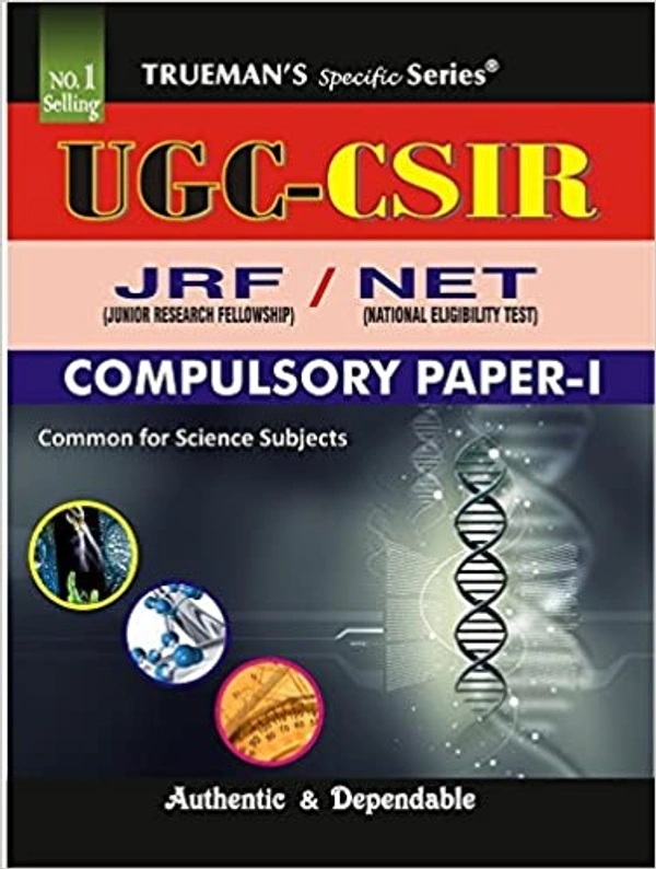 Truemans NTA CSIR NET Compulsory Paper 1 (Science Stream) Preparation Guide - Truemans Publisher, English Version