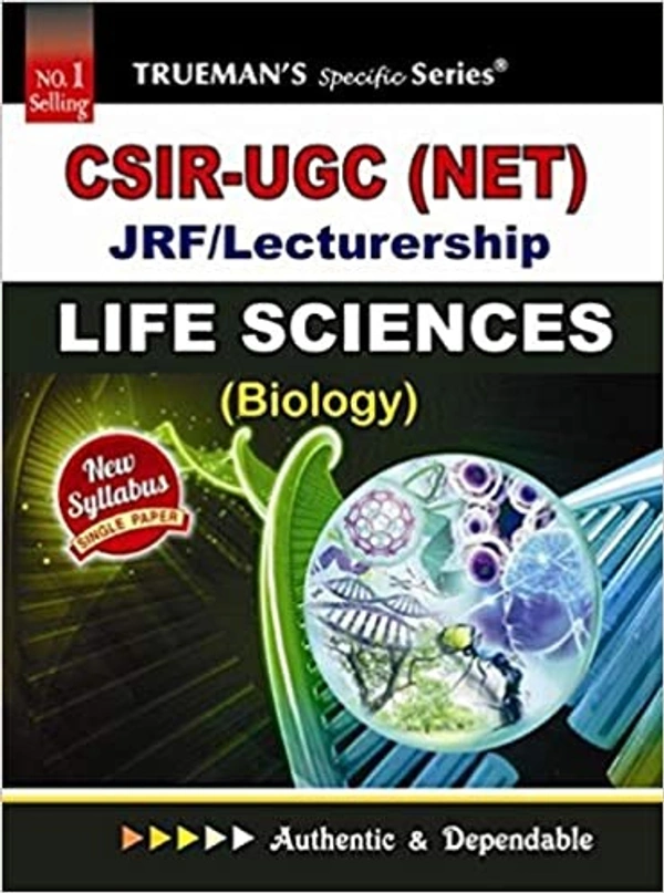 Truemans Life Science Biology NTA CSIR NET  (Science Stream) Preparation Guide - Truemans Publisher, English Version