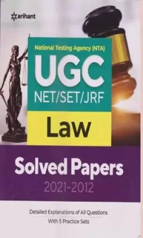 Arihant Law NTA NET/ JRF Solved Paper for Paper 2 - Arihant Expert Panel, English Version