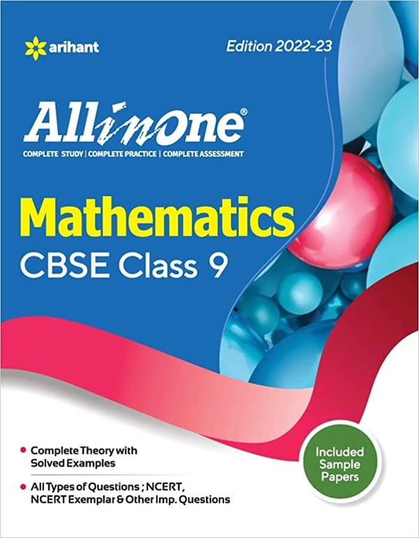 Arihant Mathematics English Version - All in One Arihant, 9th Class