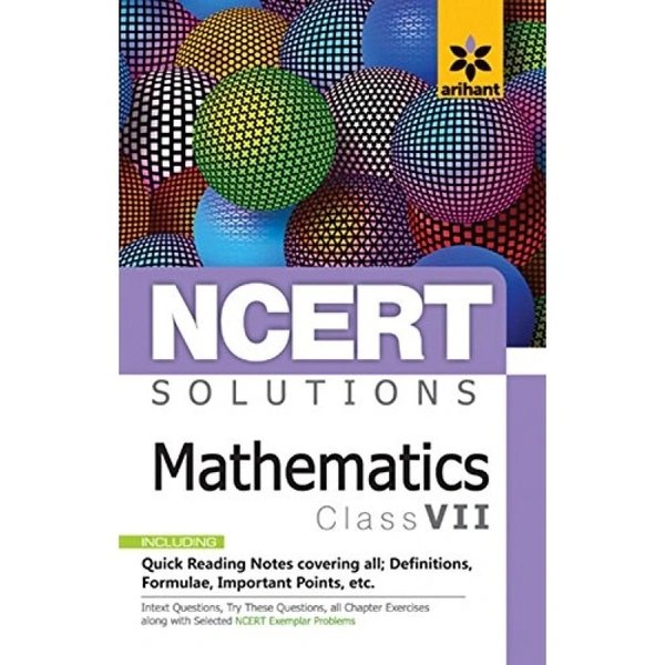 NCERT Solution Arihant Mathematics - 7 class, English