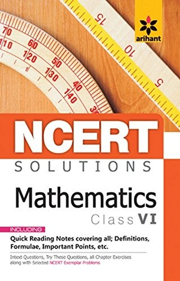 NCERT Solution Arihant Mathematics - 6 Class, English