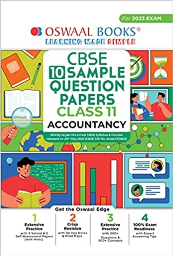 OSWAL Accountancy - 11 CBSE Sample Question Papers, English