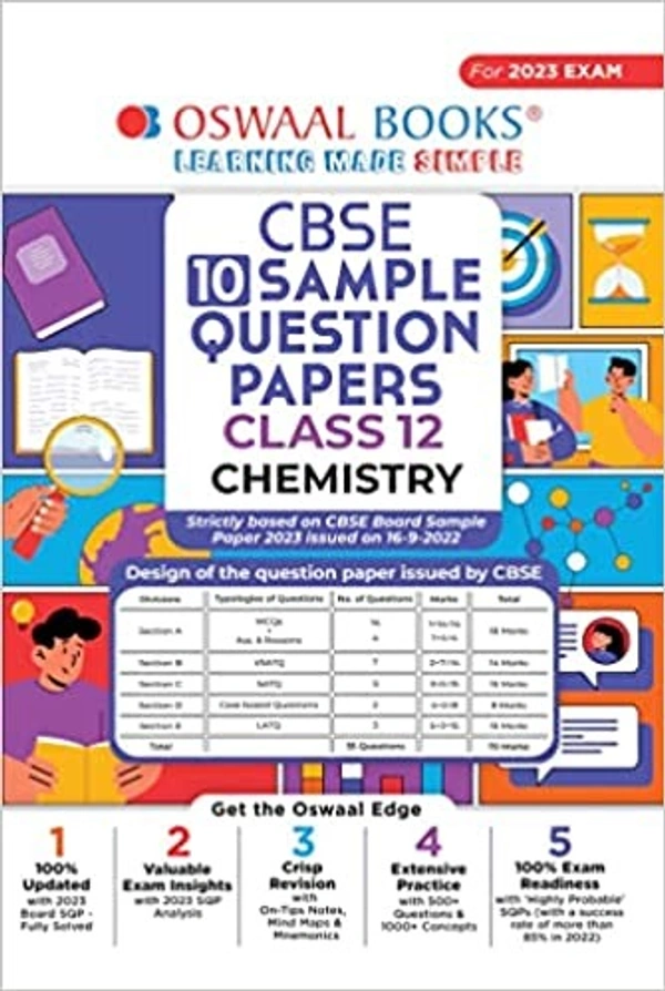 OSWAL Chemistry - 12 CBSE Sample Question Papers, English