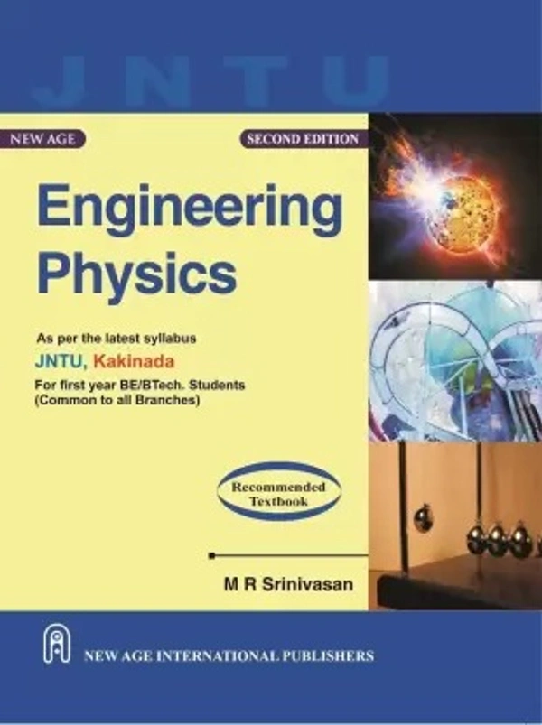 New Age Publisher Engineering Physics (JNTU), Kakinada - Srinivasan, M.R., English