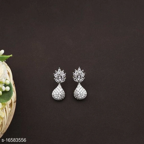Elagent Earrings  - White