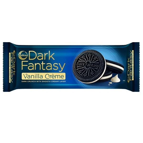 Sunfeast Dark Fantasy Vanilla Creme Biscuits 100 g
