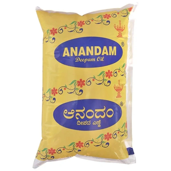 Anandam Deepam Oil Pouch 1 L