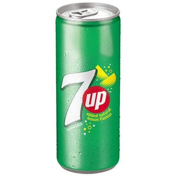 7 Up Soft Drink - Lemon, 250 ml Can