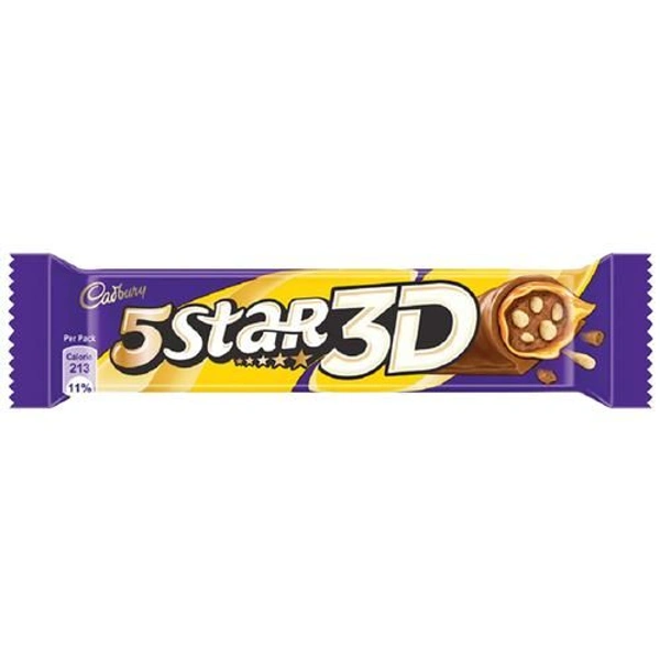 Cadbury 5 Star 3D Chocolate Bar, 42 g
