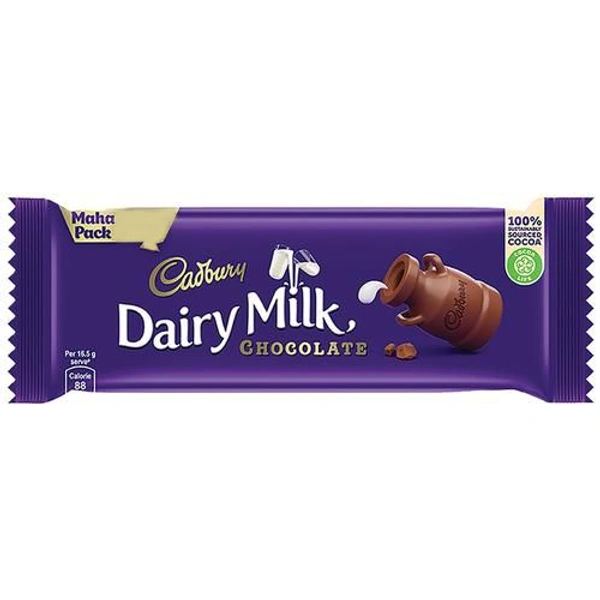 Cadbury Dairy Milk Chocolate Bar - Maha Pack, 55 g