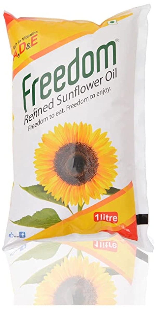 Freedom Refined Sunflower Oil, 1L