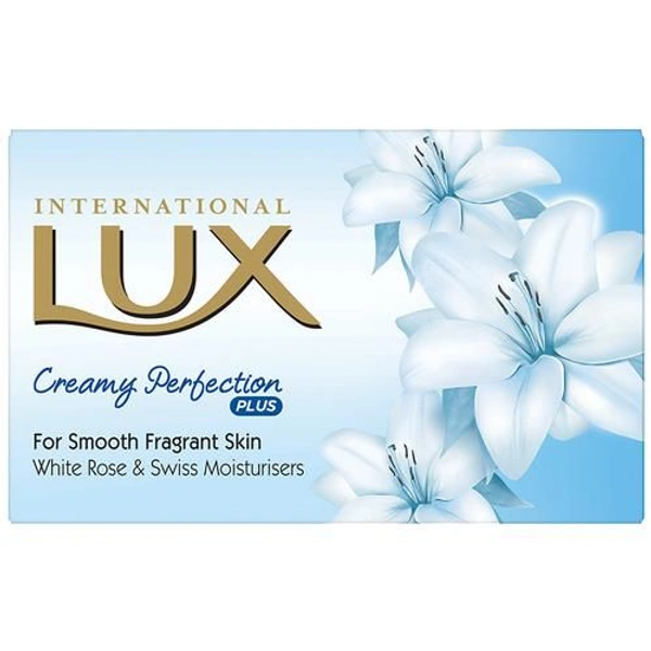 Lux International White Flower Creamy Perfection Soap Bar, 75 g Carton