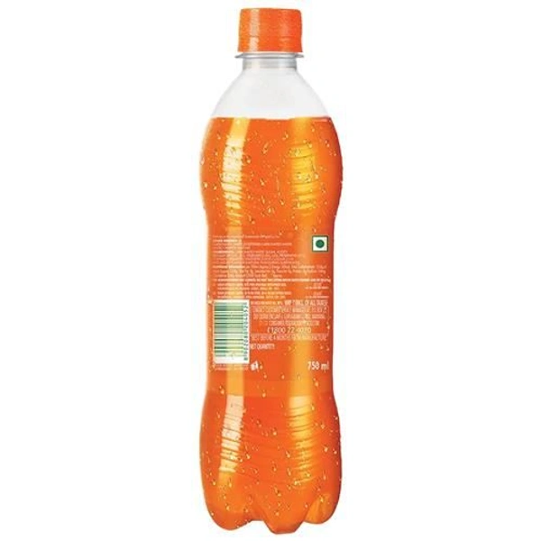 Mirinda Soft Drink - With Added Orange Flavour, 750 ml