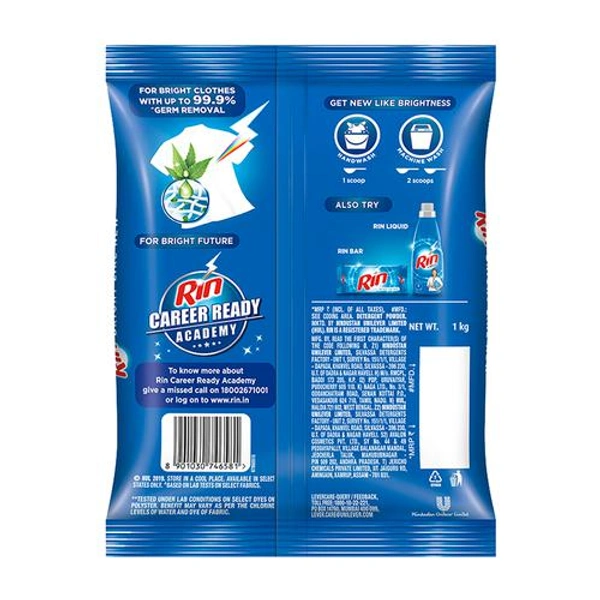 Rin Anti-Bacterial Detergent Powder 500Gm