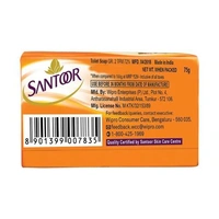 Santoor Total Skin Care Sandal & Turmeric Soap Bar,100 g