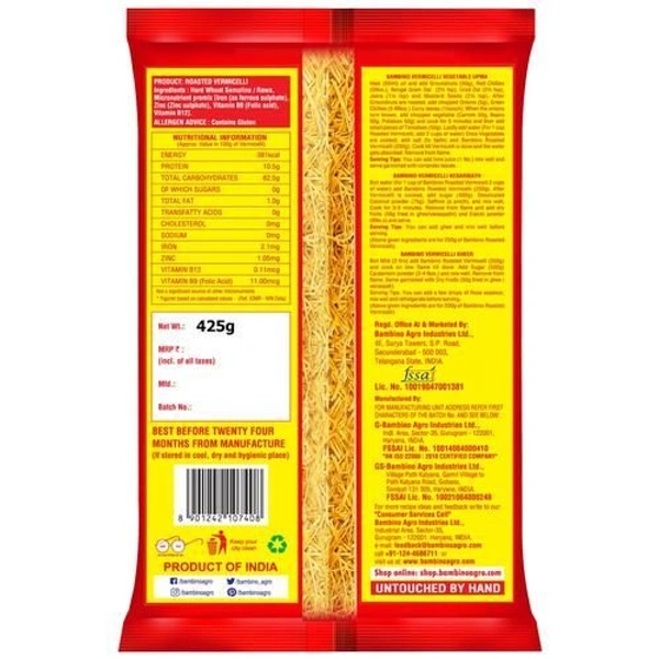 Bambino Roasted Semiya 400G