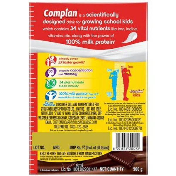 Complan Chockalate 500G Ref
