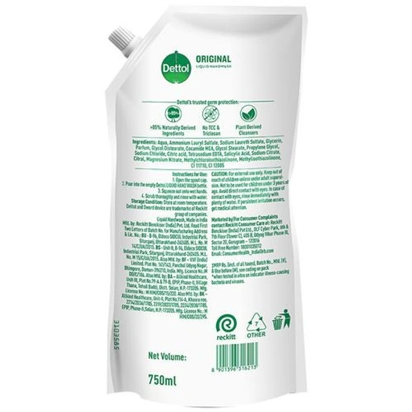 Dettol Handwash 750ML