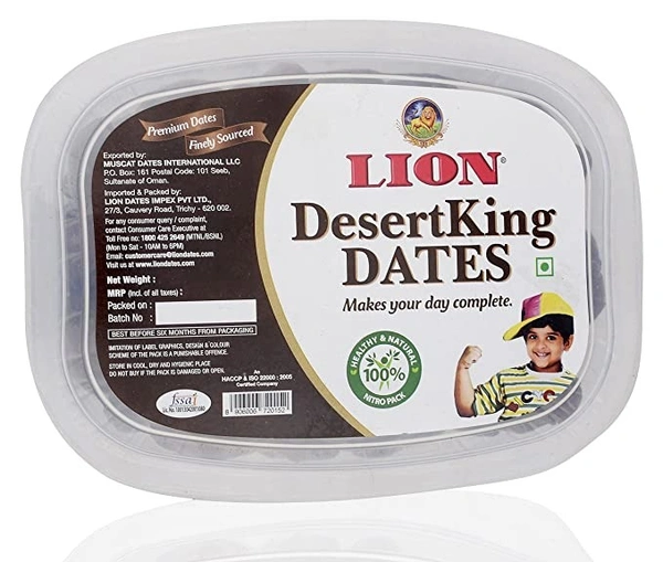 Lion Dates Black 500G Box