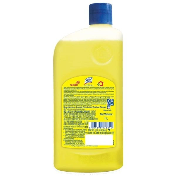 Lizol Lemon 1L