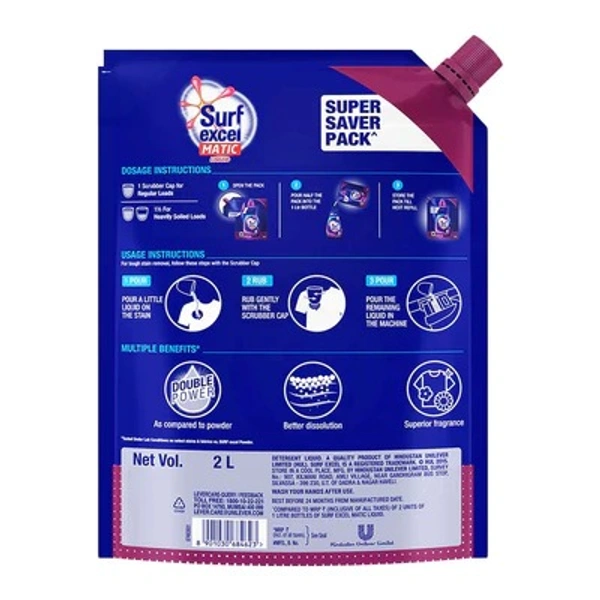 Surf Liquid Front 2L Pouch