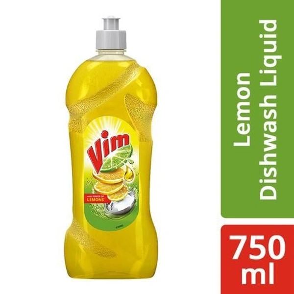 Vim Liquid Lemon 750Ml