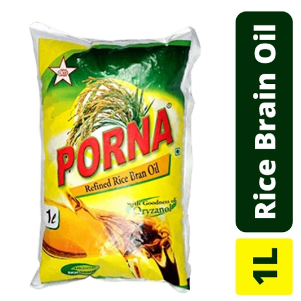 Poorna Riceoil 1Ltr