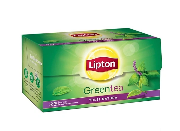 Lipton Green Tea Bag Thulasi 25Nos