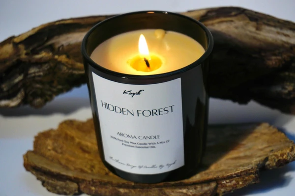 KAYIK HIDDEN FOREST AROMA CANDLE - Woody Fragrance