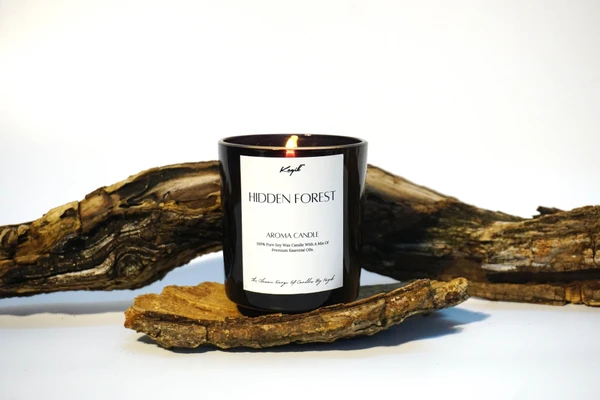 KAYIK HIDDEN FOREST AROMA CANDLE - Woody Fragrance