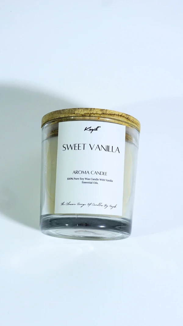 KAYIK SWEET VANILLA AROMA CANDLE