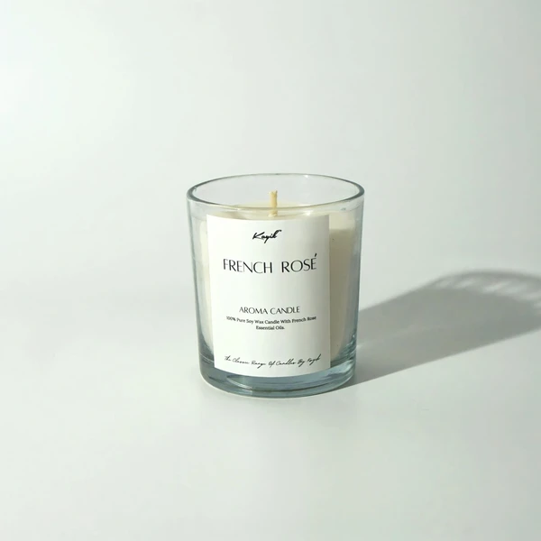 KAYIK FRENCH ROSE AROMA CANDLE