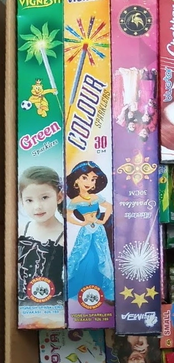 30cm Green Sparklers