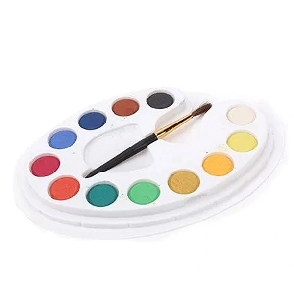 CAMLIN LTD WATER COLOUR CAKES 12 SHADES