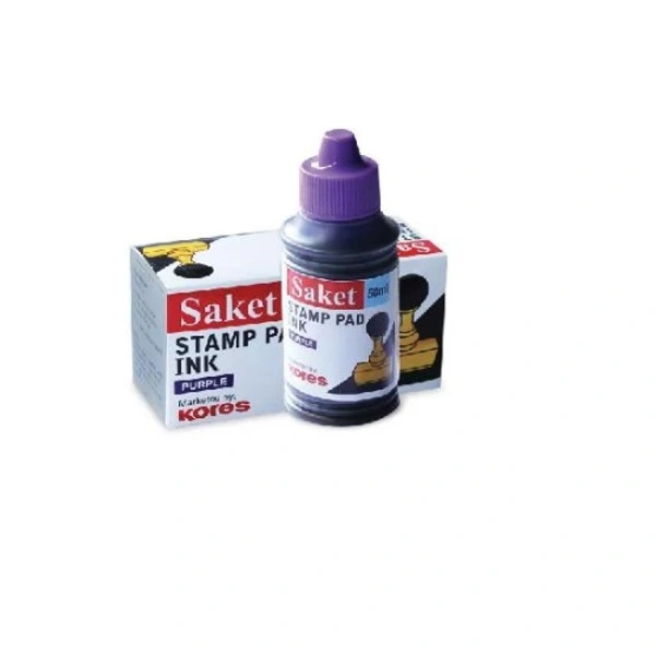 KORES STAMP PAD INK - Pigment Indigo, 50 ml