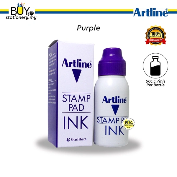 ARTLINE STAMP PAD INK - Red, 30ml