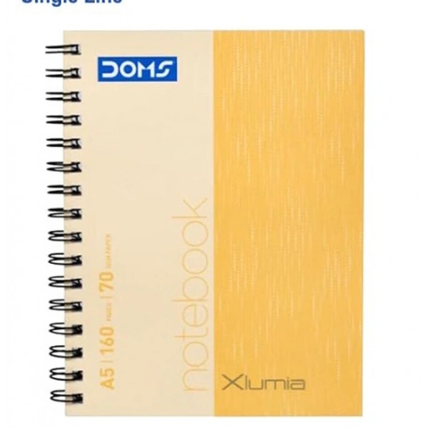 DOMS Xlumia Notebook  - 21×14.8cm/A5 Size
