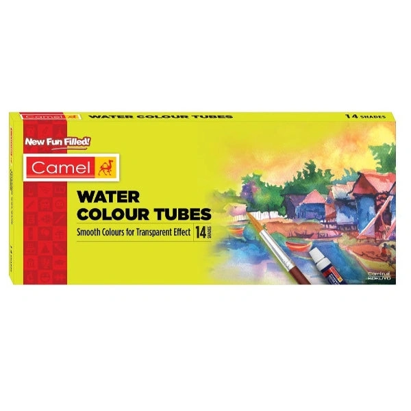 CAMEL WATER COLOUR TUBES14 SHADES