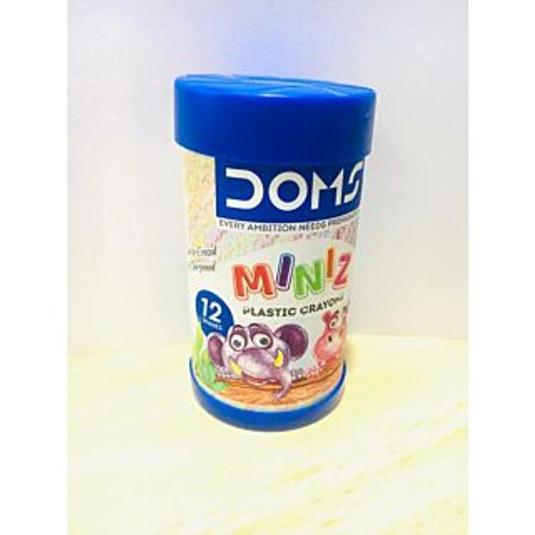 Doms DOMS MINIZ PLASTIC CRYONS 